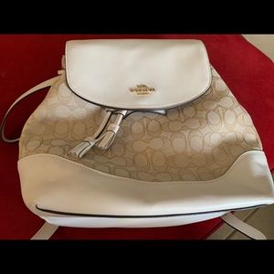 Coach new backpack purse